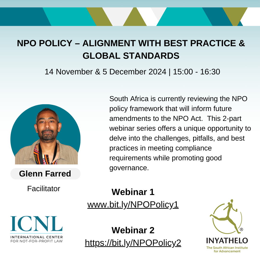 ICNL Webinar 14 November